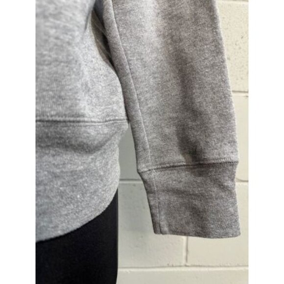 Long Sleeve Gray Pullover Ladies Sweatshirt Size S/M Blame it on the Whiskey - Picture 4 of 5